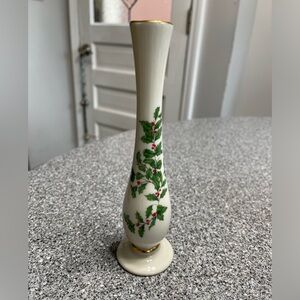 Lenox Christmas Bud Vase
